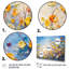 Ensemble de salon Berton - Fleurs, art mural-93336102