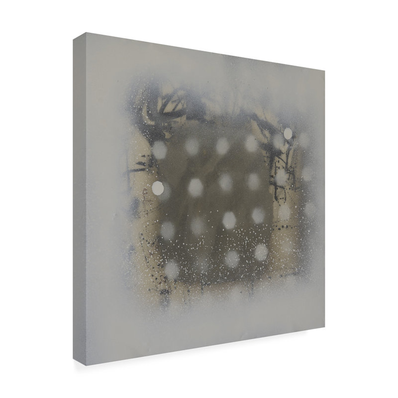 "Polka Squares VI" sur toile, H 24 po x l 24 po