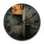 Horloge murale en bois massif-342652788