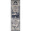 Tapis bleu marine / gris Arella-56626511