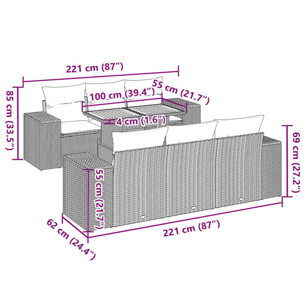 Dimensions du produit