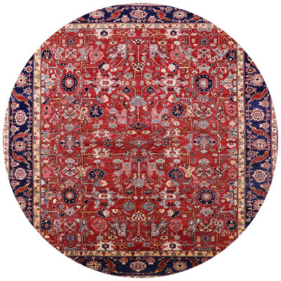 Tapis de style oriental rouge
