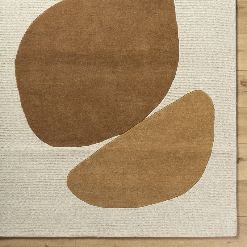 Jaykwon Modern Hand Tufted Area Rug, Rectangle 2' x 3'