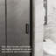 Ensemble de porte de douche en verre sans cadre avec base en acrylique-111666977