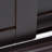 Bloodworth Wood Curio Cabinet with Glass Sliding Doors-1549484325