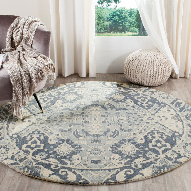 Ellicottville Restoration Vintage Hand Tufted Wool Oriental Rug