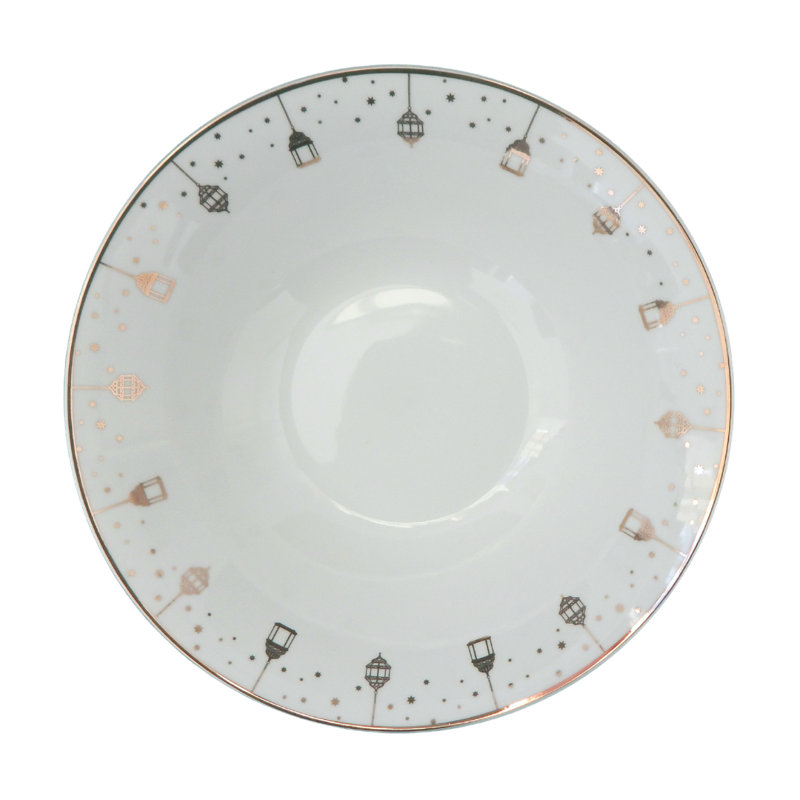 Piece Porcelain China Dinnerware Set - Service for 6