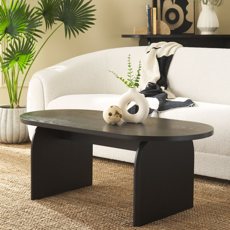 Table basse Bearl, Noir