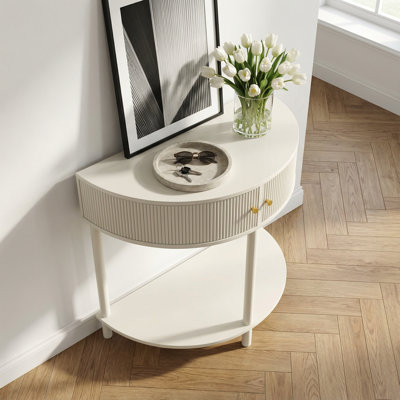 Console demi-lune Artisan-Wave