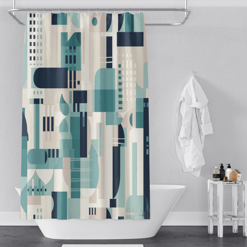 Rideau de douche Totham, H 72 po x l 70 po