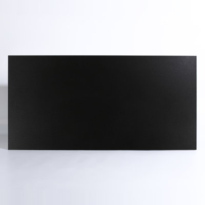 Nano Absolute Black 24" x 48" Matte Porcelain Floor and Wall Tile