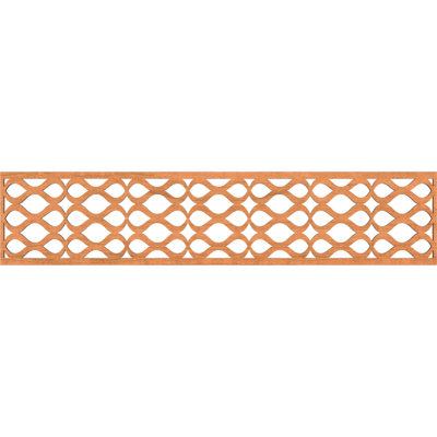 Moulure de cerisier Somerset l 46 3/4 po x H 10 po x T 1/4 po