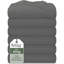 Ensemble de 6 draps Royale | Drap inférieur | Ultra doux et respirant | Microfibre brossée | Infroissable et résistant aux taches | Pochette profonde de qualité hôtelière extensible jusqu'à 16 po-114493071-114493066