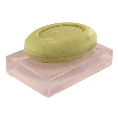 Iz Marina Pink Bath Soap Dish