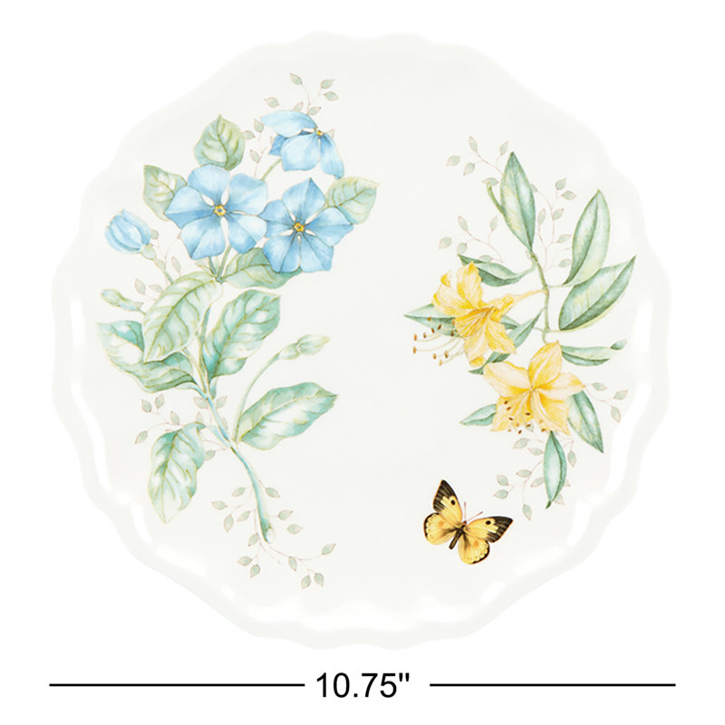 Butterfly Meadow Melamine 10.75" Melamine Dinner Plate