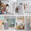 80L Collapsible Washing Laundry Basket Hamper, Dirty Clothes Basket Laundry Bin With Extended Handles For Storage Clothes Toys In Bedroom Bathroom, Grey