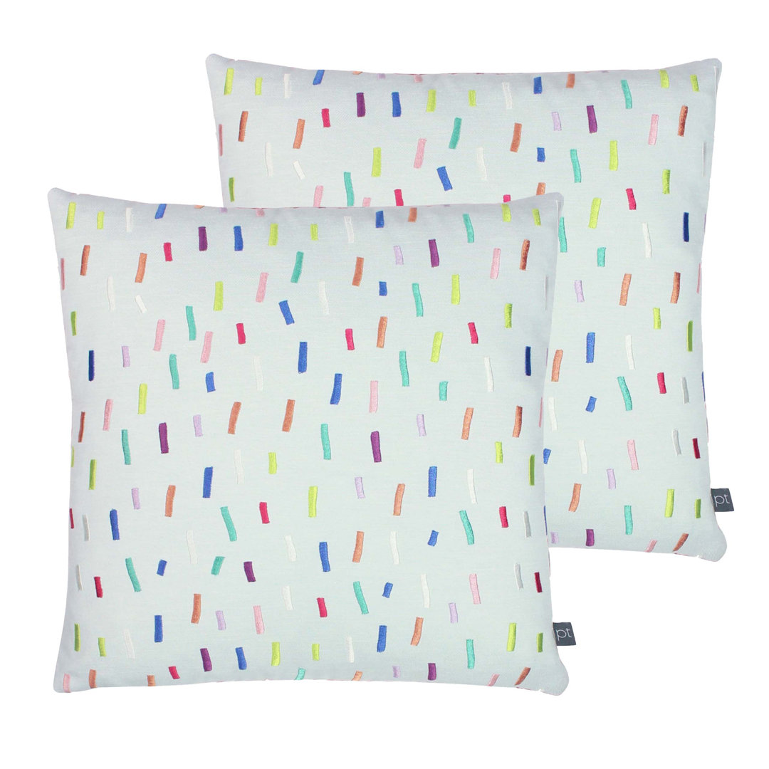 Geometric Scatter Cushion With Filling