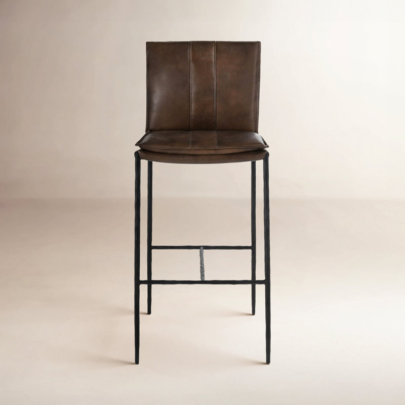 Mayer 26 Counter Stool Antique Brown, Brown, Bar Stool (31" Seat Height)