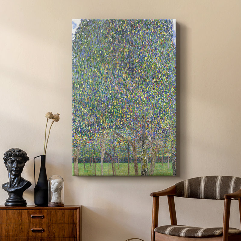 Paysage rétro LV - galerie Cavas sur mesure, H 60 po x l 40 po