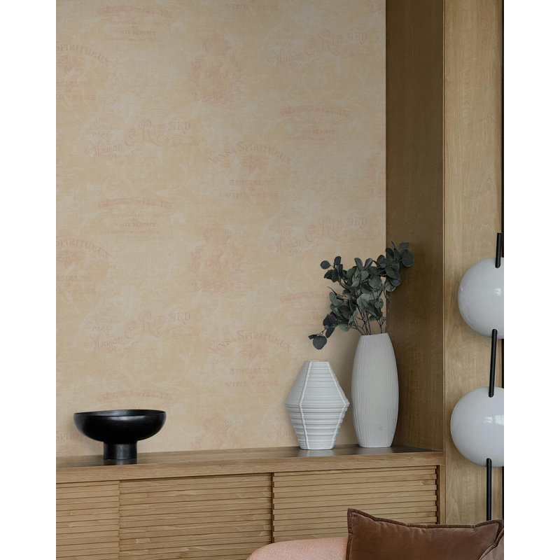  Papier peint non tissé Designs Almond Riffard Toile, Amande