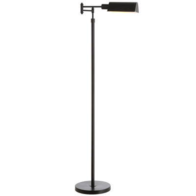 Dunlevy 65'' Black Task Floor Lamp