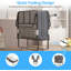 Lit d'invité portable pliable avec matelas en mousse