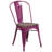Kewaunee Metal Stackable Chair with Wood Seat-1976427548