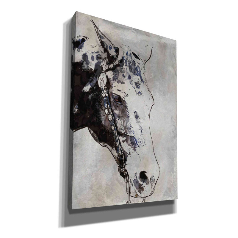 Epic Graffiti «Morgan Horse-Black Beauty» par Irena Orlov, H 60 po x l 40 po x P 1,5 po