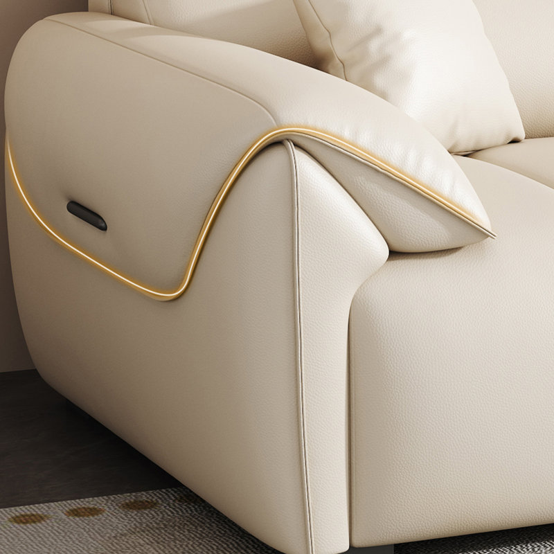 Canapé droit moderne et luxueux, H 35,43 po x l 106,29 po x P 36,22 po