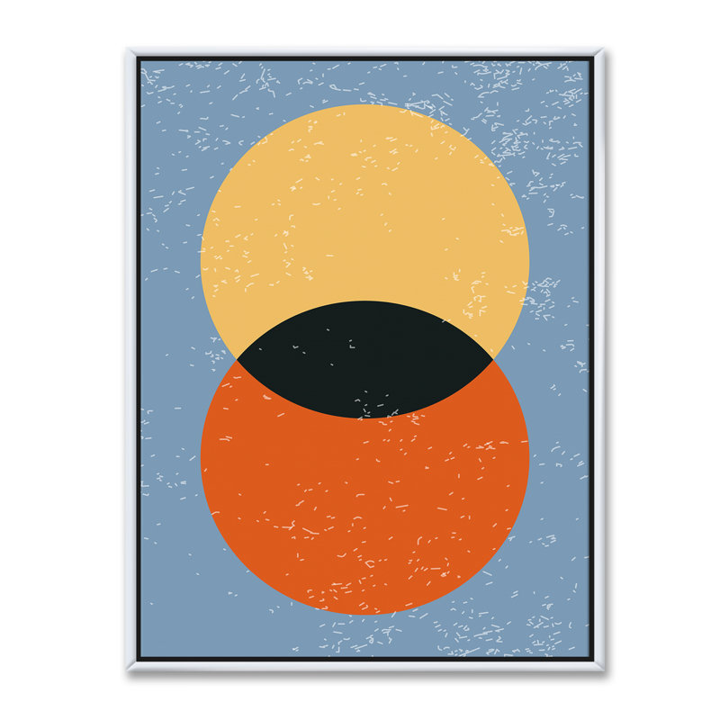 «Minimal Geometric Compostions», impression sur toile, H 46 po x l 36 po x 1,5 po, Toile blanche encadrée