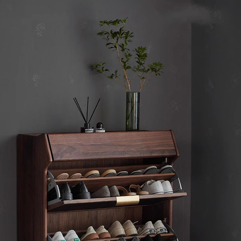24 Pair Shoe Storage Cabinet