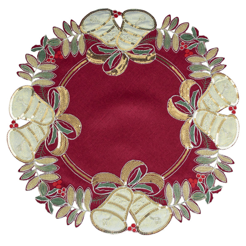 Chemin de table à motif grec 16 po x 36 po, 16 x 36