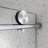 Frameless One Fixed And One Shifted Shower Door,70MM 304 Stainless Steel Large Pulleys With Adjustable Soft Closing Function,With Nano Easy Cleaning,Stick Explosion-Proof Menbrance-123810719