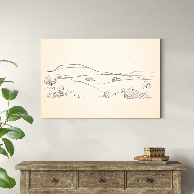 Desert's Edge I, H 32 po x l 48 po x P 1,25 po