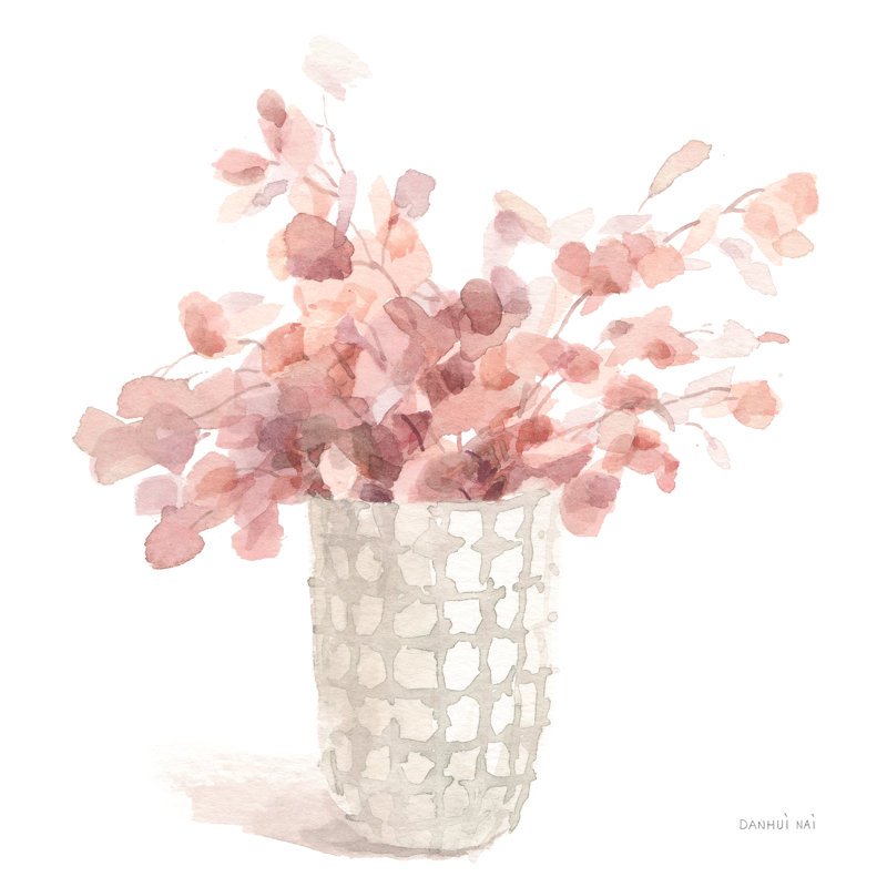 Modern Flora I 1 Piece Wrapped Canvas Painting, 91cm H x 61cm W
