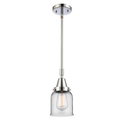 Luminaire suspendu en forme de cloche à 1 lumière Lesher