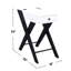 Table rectangulaire blanche et noire avec station d'alimentation, Kd, 1 tiroir, pieds, construction, largeur 22 po, profondeur 13, hauteur accent 24