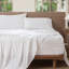 Drap-housse MooMee 100% coton lavé extra profond-107672093-107672078