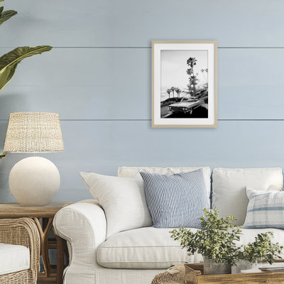 Reproduction sous verre Malibu