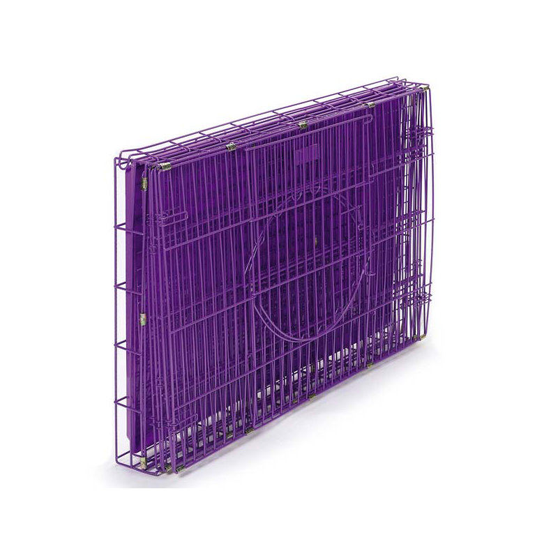 Cage pour chat avec roue Rosemond, Noir
