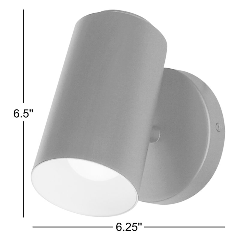 Aluminum Wall Light, Black