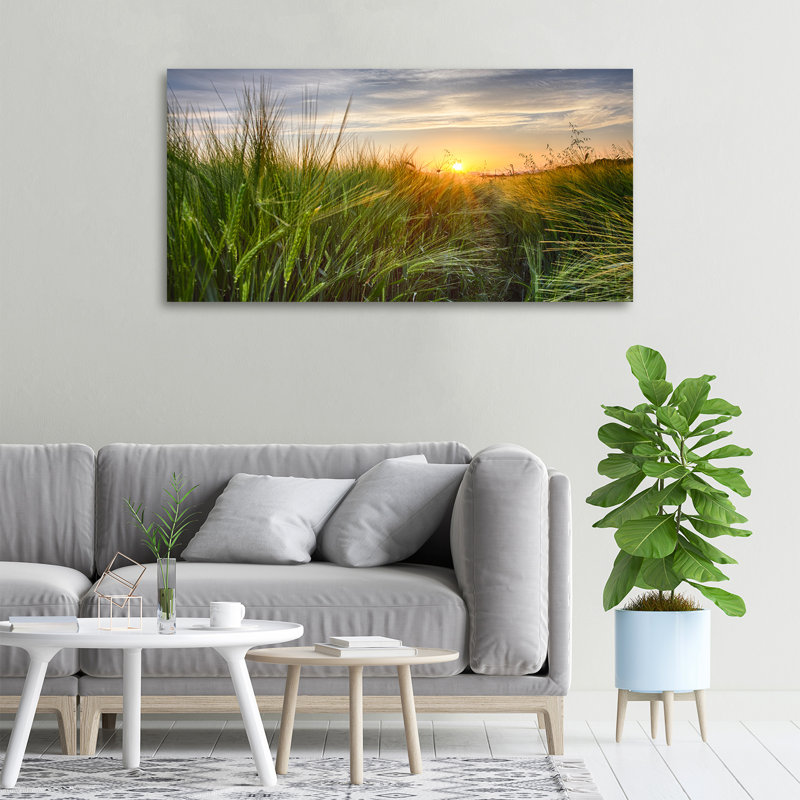 Wheat Field - Wrapped Canvas Print