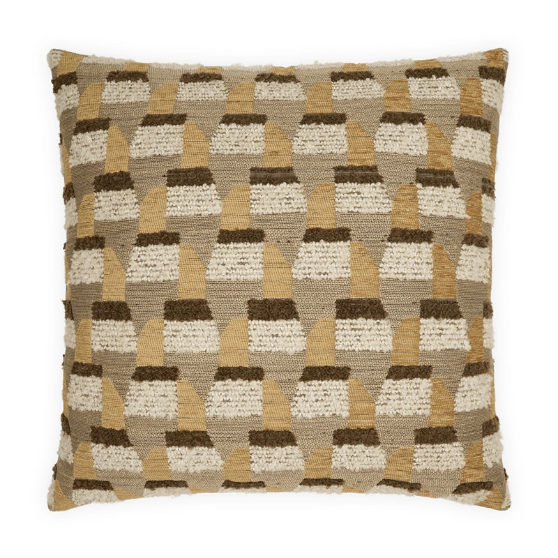 Oxido Square Pillow Cover & Insert, Square 20", Honey