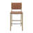 Kelin Upholstered Counter Stool with Solid Wood Frame-1209752268