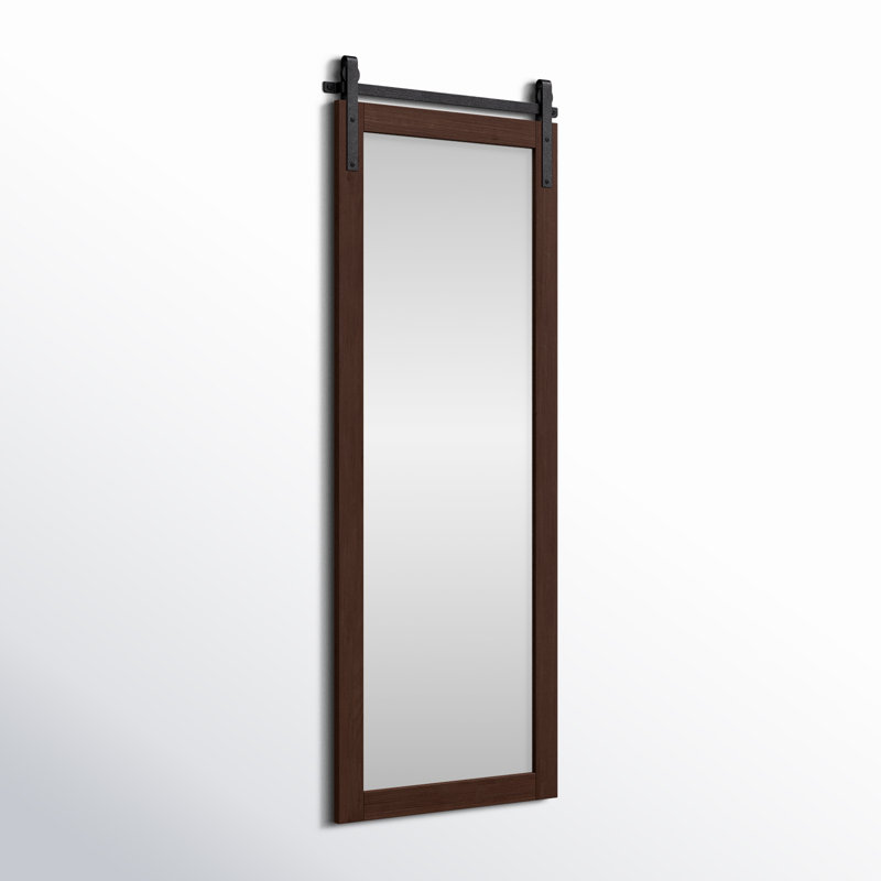Miroir Dayanah, Noyer brun, 50.5" x 19.5"
