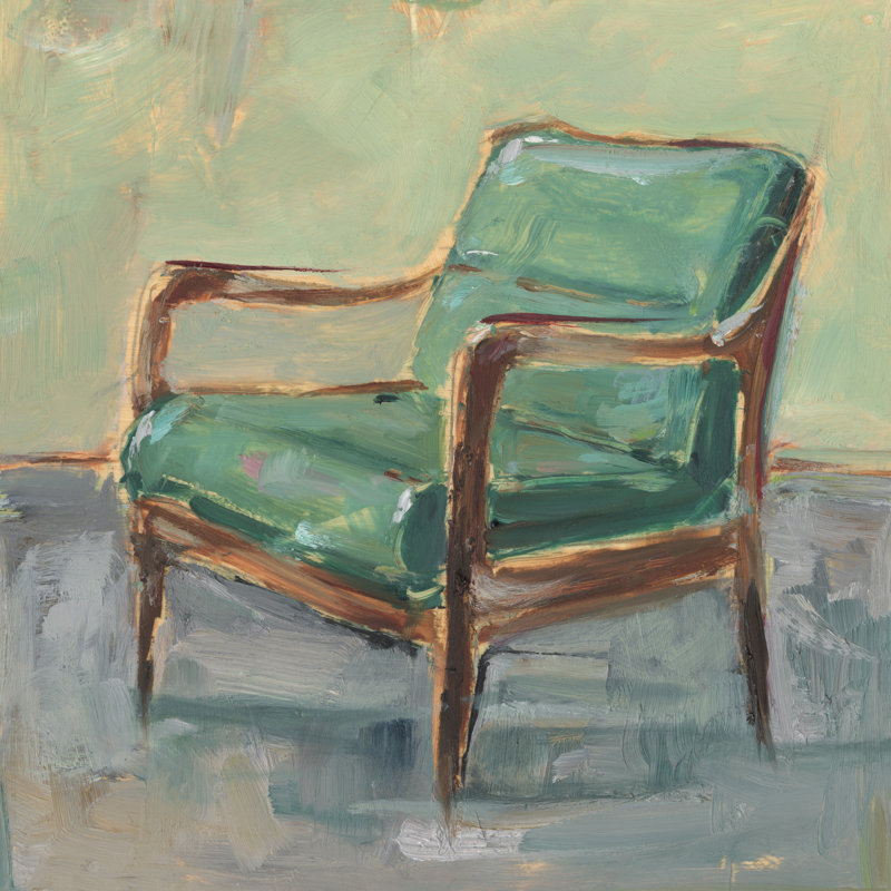 Have A Seat II by Ethan Harper - Wrapped Canvas Painting, 76cm H x 76cm W