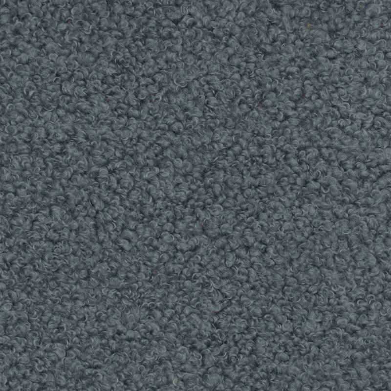 Tissu bouclé 57 po 57 po, Gris