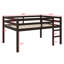 Lit mezzanine en bois avec échelle-446802502