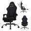 Fauteuil de jeu en tissu avec repose-pieds et soutien lombaire, haut dossier ergonomique -105552480