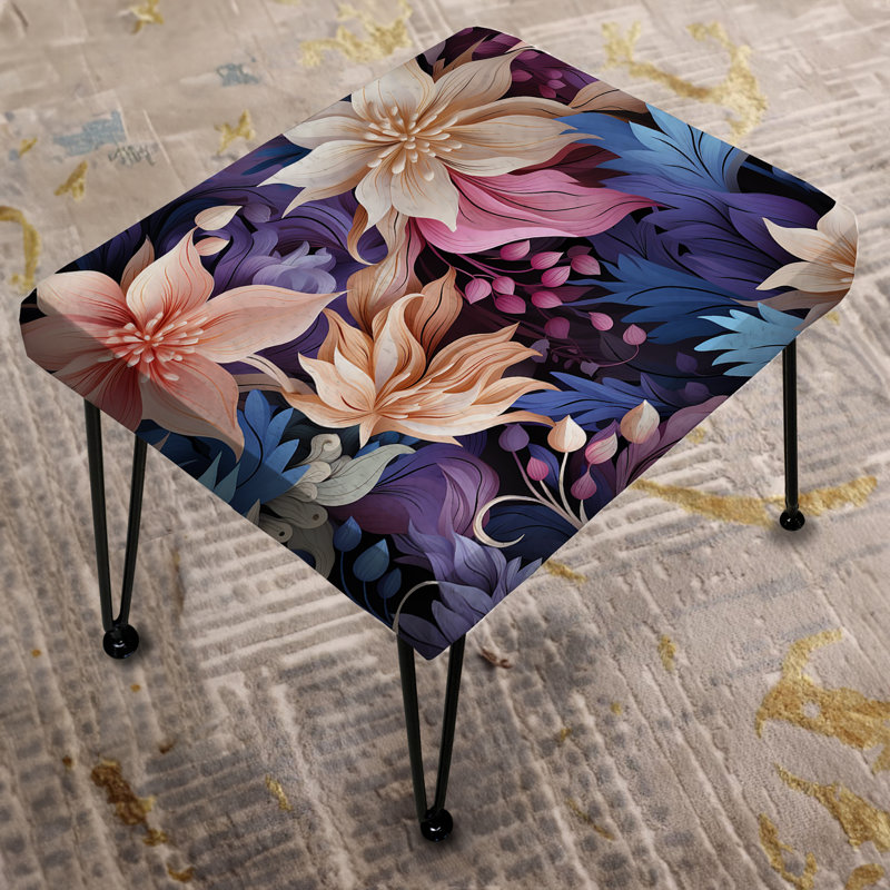 Zen Tranquility Paisley Pattern - Paisley Rectangle Ottoman